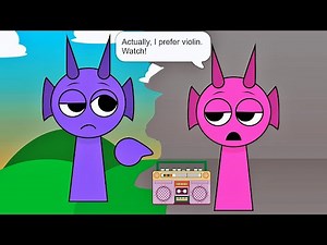 Sprunki Meets Sprunki Opposites! ⚫⚪ Remix | Animation Meme