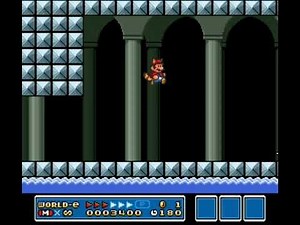 SMB3 for Super Mario All-Stars Custom Level #580 - Chained Up Chamber