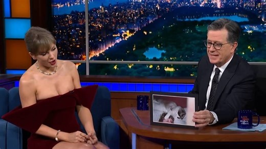 Taylor Swift Reveals Cat Benjamin Button Has a Unique Habit