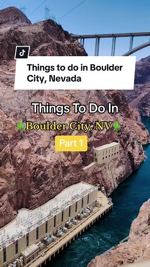 Things to do in boulder city Nevada part 1 Boulder City is the home of the hoover dam and located just 30 minutes from the Las Vegas strip. Here are 3 things I recommend adding to your itinerary 1. Explore the historic downtown Boulder City area. The streets are lined with small shops, restaurants, historic motels and bars. We stopped in the south west diner. For 30 years they’ve been serving breakfast lunch, dinner and homemade pies all day. It's charming and has great outdoor dining 2. Grab de