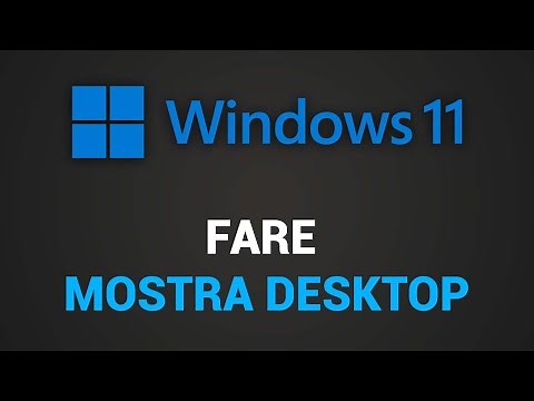 Come fare Mostra Desktop su Windows 11