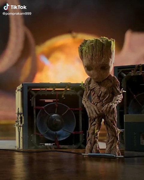 Groot Dancing #Groot #ฉากประทับใจ #ร้านเหล้าเปิดวันแรก