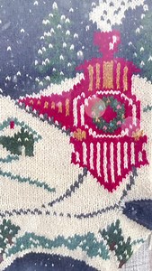 Knit Christmas Stocking Pattern, Christmas Stocking Pattern, Snow Train, Snow Pine Trees, Knitting Pattern Holiday Knit Pattern Personalize - Etsy