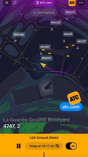This new app by atc.com ( @theatcapp ) is super cool. I love how it combines live ATC audio with real time aircraft locations. | Combat Learjet