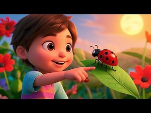 Itsy Bitsy Ladybug | Fun Animal Song for Kids | Nursery Rhymes & Songs
