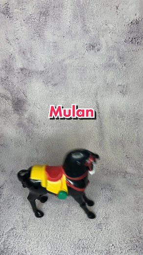 Opening Mulan Horse Happy Meal Toy from McDonald's