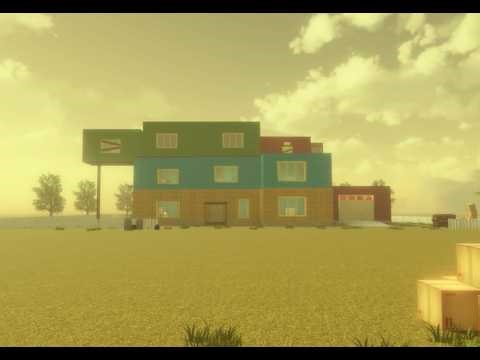 Bad neighbor Alpha | Roblox Hello Neighbor Fan Game Gameplay
