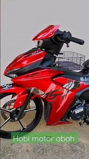 motor modified y16 red NEW #hobimotorabah #modifikasimotor #yamaha #motorsport