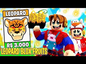 Rafinha bought the NEW Leopard Fruit on BloxFruits Roblox 🤩