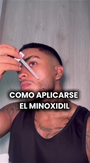 Cómo aplicar Minoxidil para Barba y Cejas Perfectas