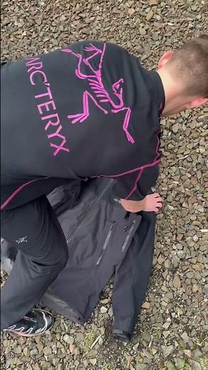Arcteryx Goretex Beta AR Jacket in the mountains 🏔️