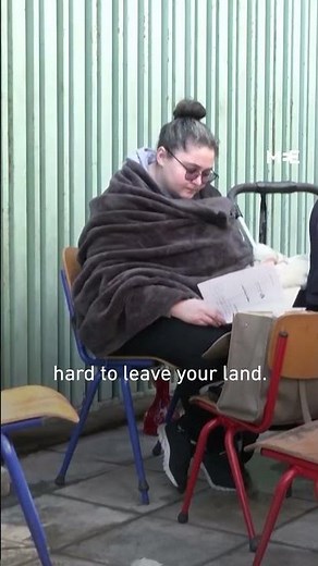 Hundreds of displaced people seek refuge in school-turned-shelter in Beirut