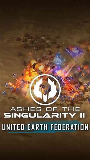 United Earth Federation Pt. 2 | Ashes of the Singularity II #Ashes2 #RTS #scifi