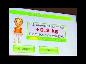Wii Fit plus Body test