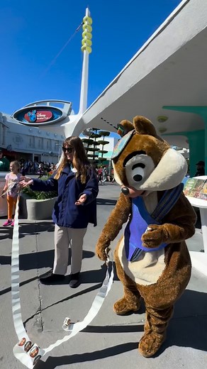 Chip N Dale having a blast with a row of stickers! 🐿️🤩 Love their shenanigans 😂❤️ 1:34pm ✨ Video captured on October 31, 2025 📷 #chipndale #chipmunks #blast #shenanigans #tomorrowland #waltdisneyworld #magickingdom #filmingdisneymagic #videography #october31 #2025 ✨🐿️🤩😂❤️ | Jo Ann Stephanie Wong