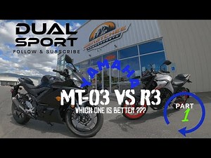 Yamaha MT-03 vs. R3 / Part 1