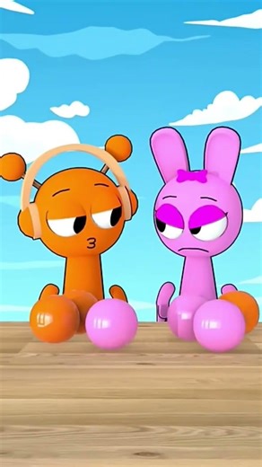 Color Change Oren and Pinki (Incredibox Sprunki)