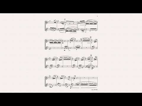 Beethoven Fur Elise for Flute & Saxophone Duet