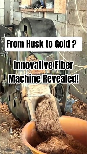 Epic Tools Machine Innovation: Coconut Fiber Decorticator Revealed