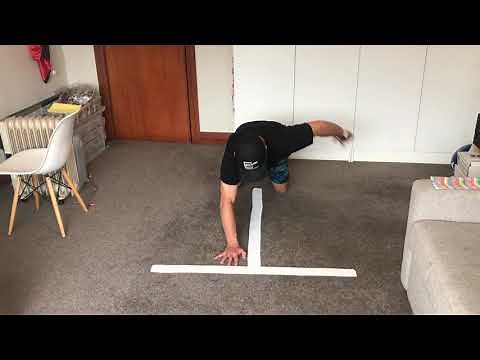 Body weight strength testing: Single Arm hop test