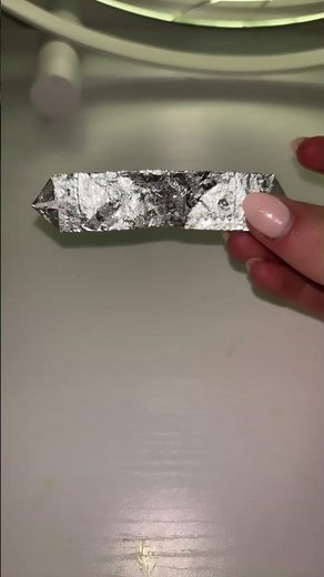 how to make a gum wrapper heart🫰 #fyp #foryou #trending #tutorial ✨✨✨￼