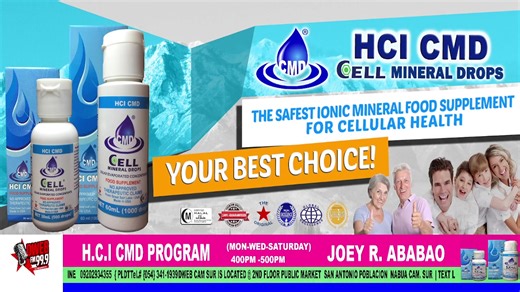 HCI CMD PROGRAM FEB.18,2026 WITH JOEY ABABAO | 99.9 web camsur