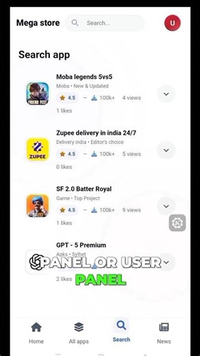 app store web app free code html play store ui app builder in ai