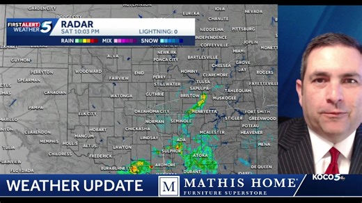 Rain on the way out, sunshine returns tomorrow. Video forecast is here: https://www.koco.com/weather | KOCO 5 News