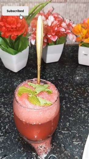 “No Sugar Watermelon Sorbet 😳🔥 3 Ingredients Only! #shorts #watermelonsorbet