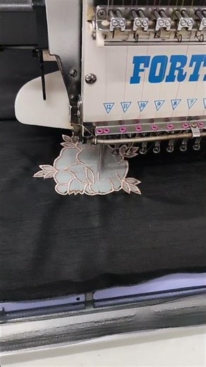 Applique Embroidery Design 2025 | New Trend Look | @RahnumaFashion #appliqueembroidery #shorts