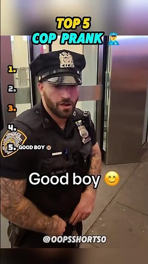 Top 5 Funniest ' Cop Prank' Moments