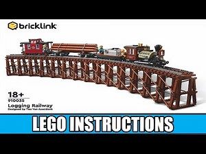 LEGO Instructions - Bricklink - 910035 - Logging Railway - Designer Program Series 2