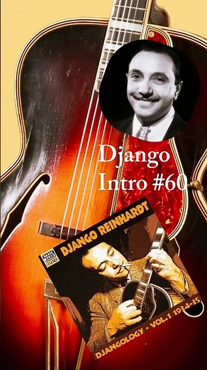 Django Reinhardt Intro Numéro 60 #djangoreinhardt #swing #manouche #jazzguitar #jazzguitarist