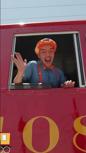 Blippi Becomes a Train Conductor! 🚂 #blippi #train