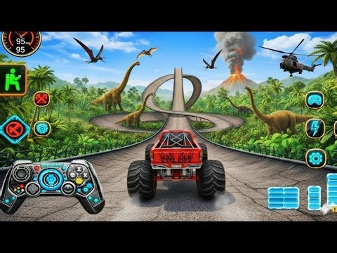 Monster Truck Mega Ramp 4x4 Racing | Impossible Stunts & Speed | Android Gameplay