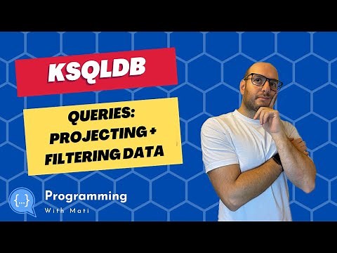 KSQLDB | Queries Part 1: Tables, Streams, Filtering and Projecting | Kafka Tutorial
