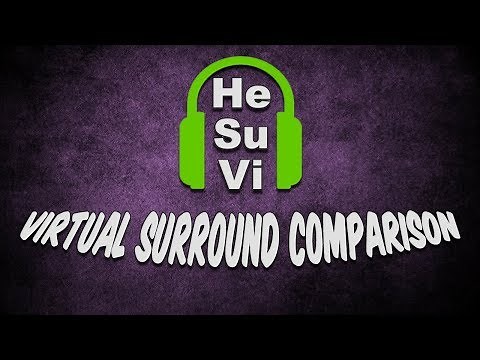 HeSuVi 7.1 Virtual Surround Comparison - All Common HRTF 🎧 (Windows Sonic vs Dolby Atmos, CMSS-3D)
