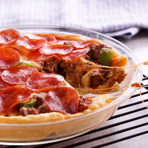 This easy pizza brings the taste of deep dish into your home kitchen. Easy Crescent Pizza Bake recipe: https://www.pillsbury.com/recipes/easy-crescent-pizza-bake/530f6ec2-3662-417a-a27c-162cfed73c2f?utm_source=facebook&utm_medium=social_organic&utm_campaign=MSP_XX?mktgimp=XX | Pillsbury