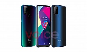 LG W41 render leak reveals punch-hole display and 48MP quad cameras - Gizmochina