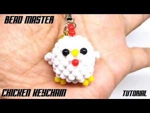 Tutorial How to Bead Chicken/Beading Chicken Keychain