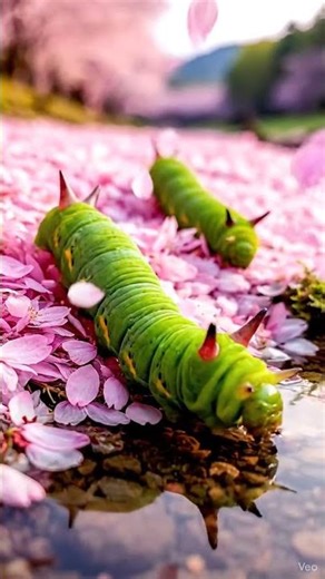 Beautiful caterpillar #ytshort #insects #nature