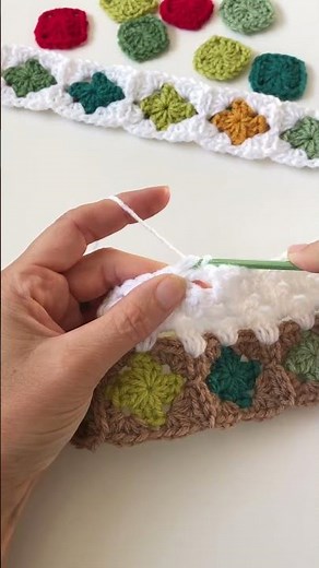 Your Favourite Crochet Patterns of 2025 - Spruce Trees & Stripes Blanket #crochet #shortscrochet