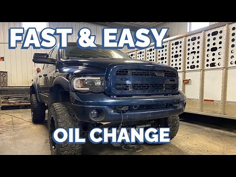 How to PROPERLY change oil on 5.9/6.7 CUMMINS!