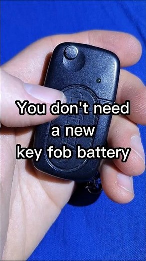 How to Replace a Car Key Fob Battery