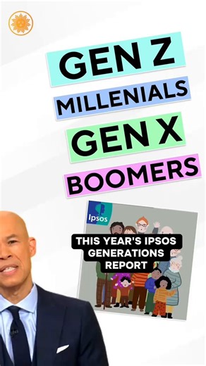 The latest Ipsos Generations Report shows Gen Z feeling the most pessimistic and financially anxious, millennials burned out while redefining success beyond money and Gen X quietly carrying the most influence and responsibility. It also finds that older generations, like Boomers, are far more digitally savvy and socially and politically engaged. | CBS Mornings