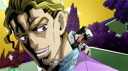 L'état de Jotaro vs un vampire centenaire qui se regen et Jotaro vs un serial killer