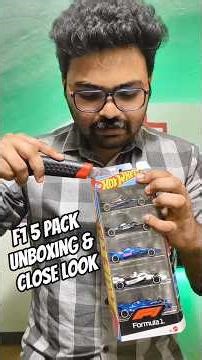 F1 2025 Hotwheels 5 Pack Unboxing & Close Look