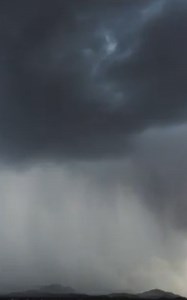 Microburst over Tucson time-lapse: Extreme weather phenomenon in Arizona