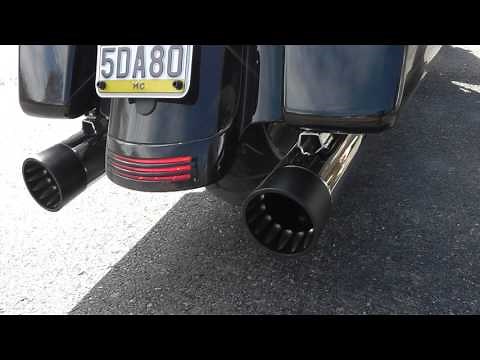 Bassani Slip On Mufflers for Harley Touring Review and Sound