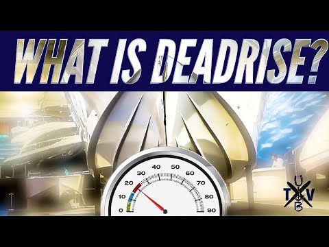 What does deadrise mean for boats?